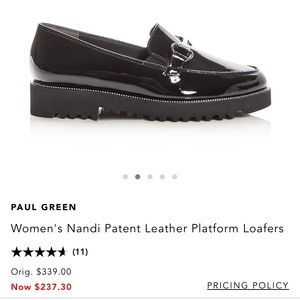 Paul Green Nandi Patent Leather Loafer 7.5